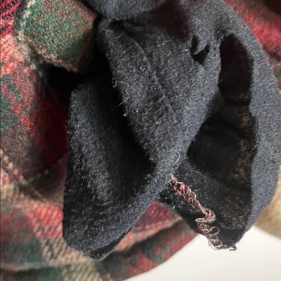 Woolrich Vintage USA Hunting Woodsman Wool Blend Sz Large Coat Flaw - Picture 11 of 11